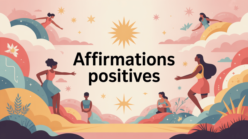 affirmation positive positivia.fr illustration épanouissement personnel