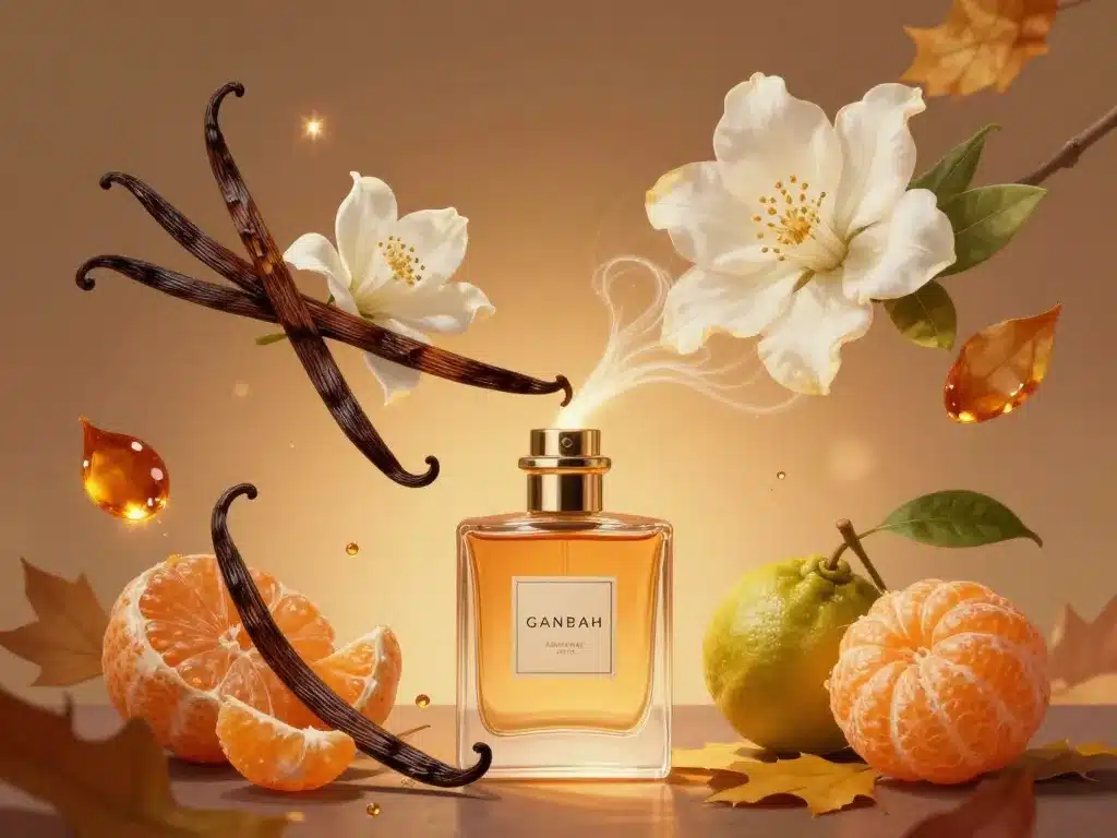 Parfum baccara vanille composition olfactive vanille notes boisées