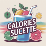 calorie dans une sucette, sucette stylisée, modération alimentaire