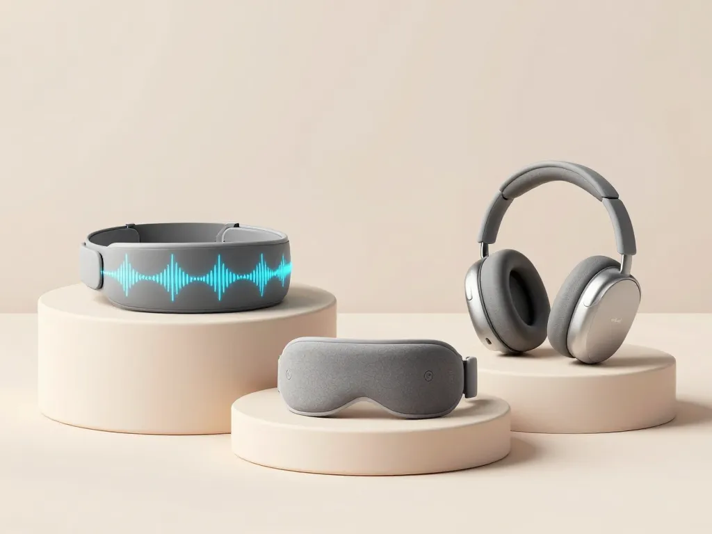 casque meditation EEG bandeau audio scene produit