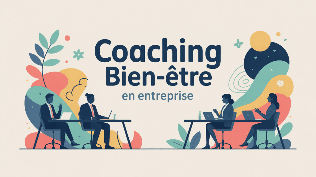 coaching bien être en entreprise mybestcoaching.fr illustration équipe professionnelle