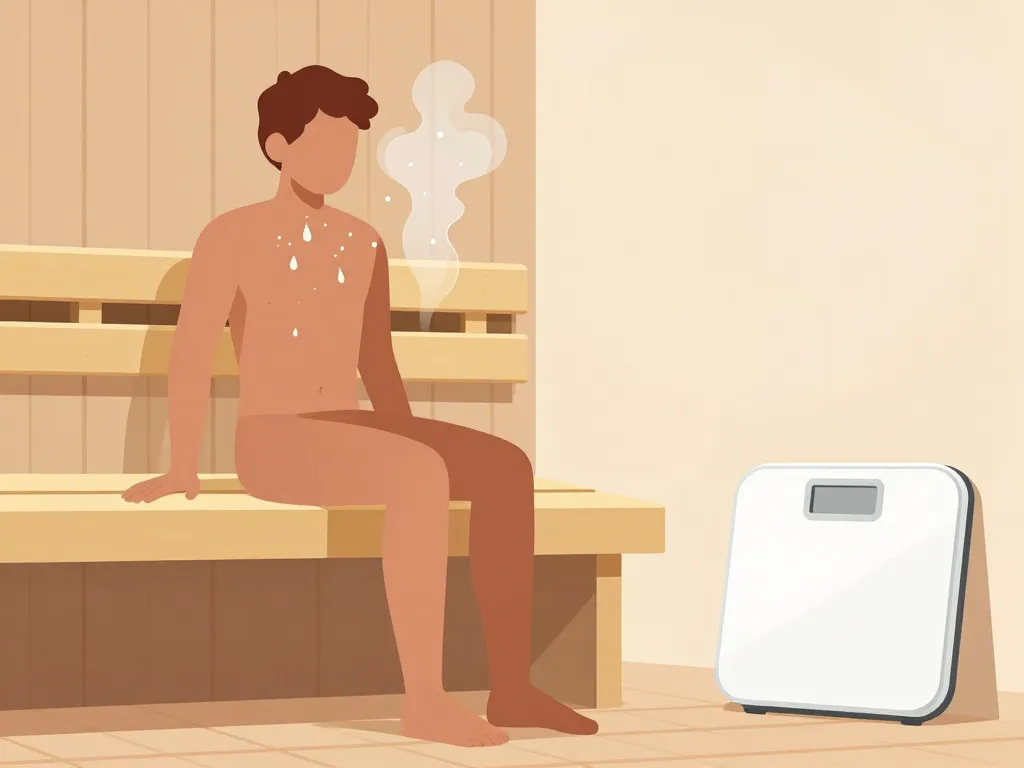est ce que le sauna fait maigrir personne transpire balance