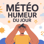 Illustration météo humeur du jour ciel émotions