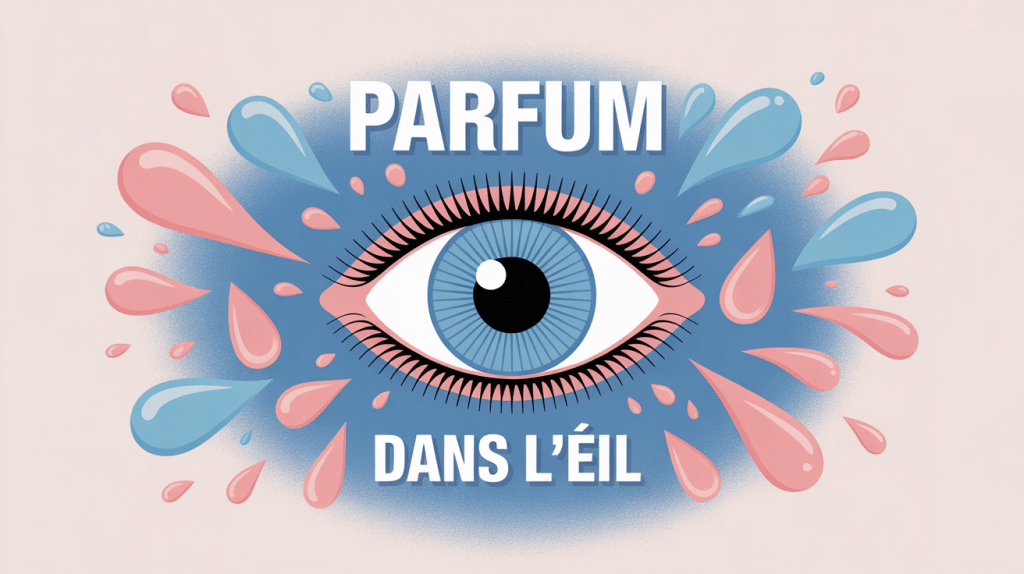 parfum yeux illustration prévention sécurité