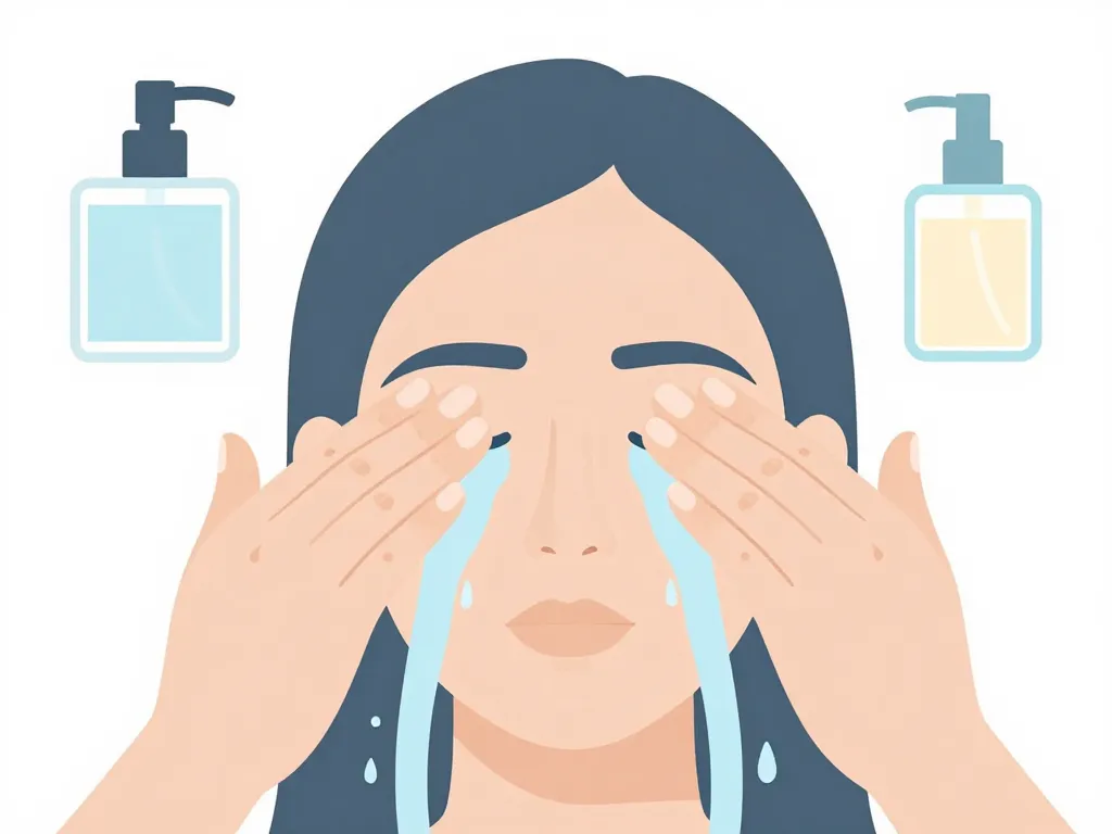 parfum yeux gestes urgence eau infographie