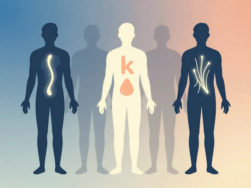 silhouettes humaines partie du corps en k kyste kératine