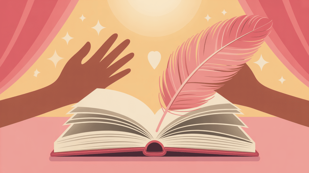 poeme de confiance pour sa femme carnet plume mains illustration