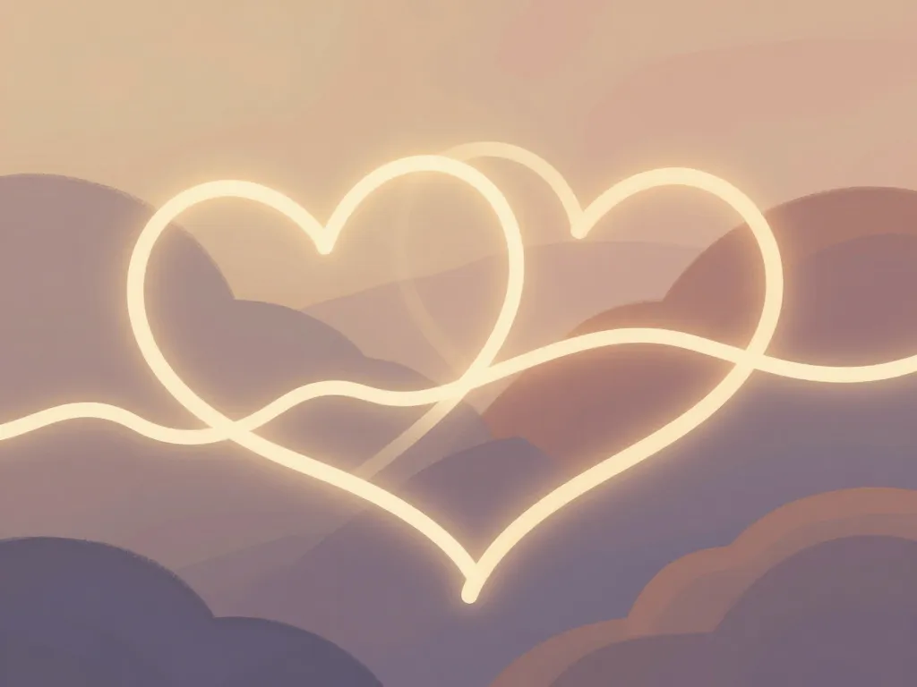 poeme de confiance pour sa femme coeurs liens illustration