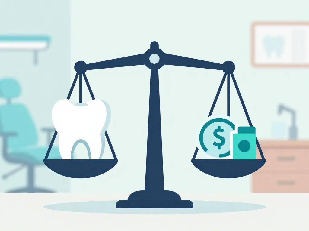 Balance illustrant facteurs prix bridge collé