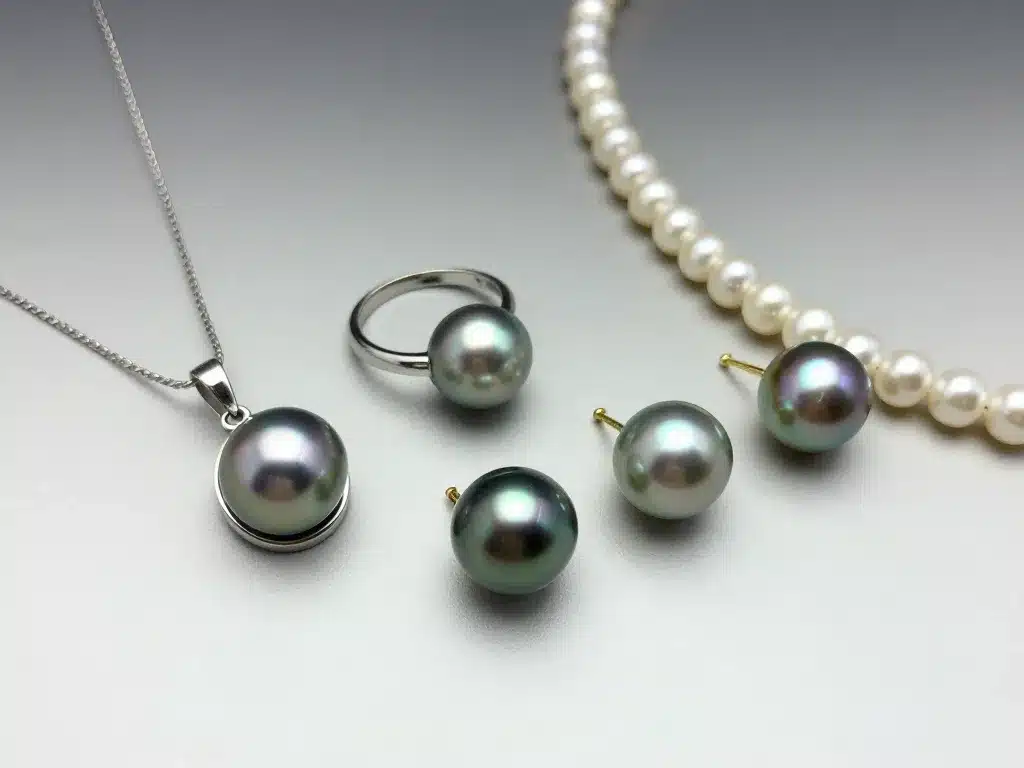 Bijoux perle Tahiti 10 mm, comparaison prix pendentif, bague, collier