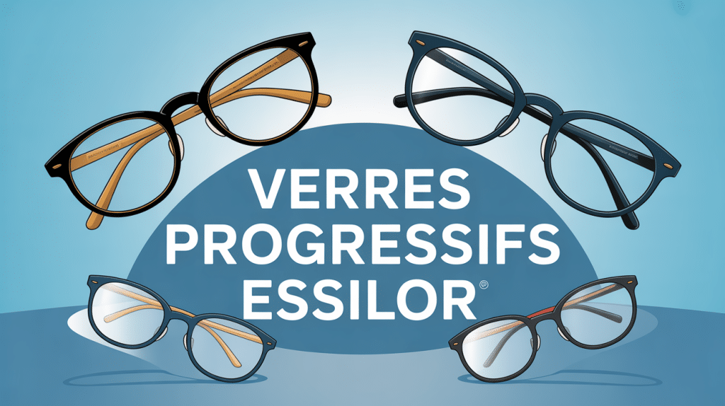tableau comparatif verres progressifs essilor illustration