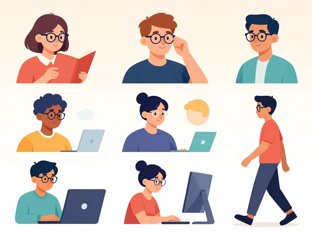 tableau comparatif verres progressifs essilor scène modes de vie