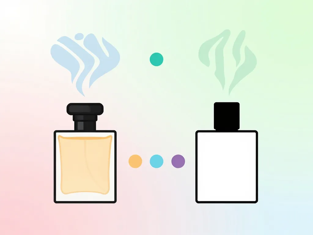 schéma concept tableau de concordance parfum La Maison des Essences