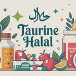illustration taurine halal certification association ingrédients