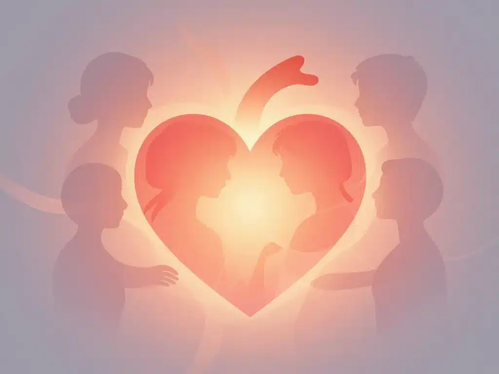 tu es là au cœur de nos vies image émotion humaine