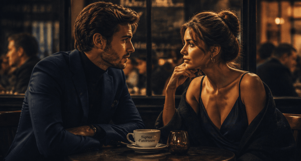 7 signes évidents que tu plais à un homme dans un café