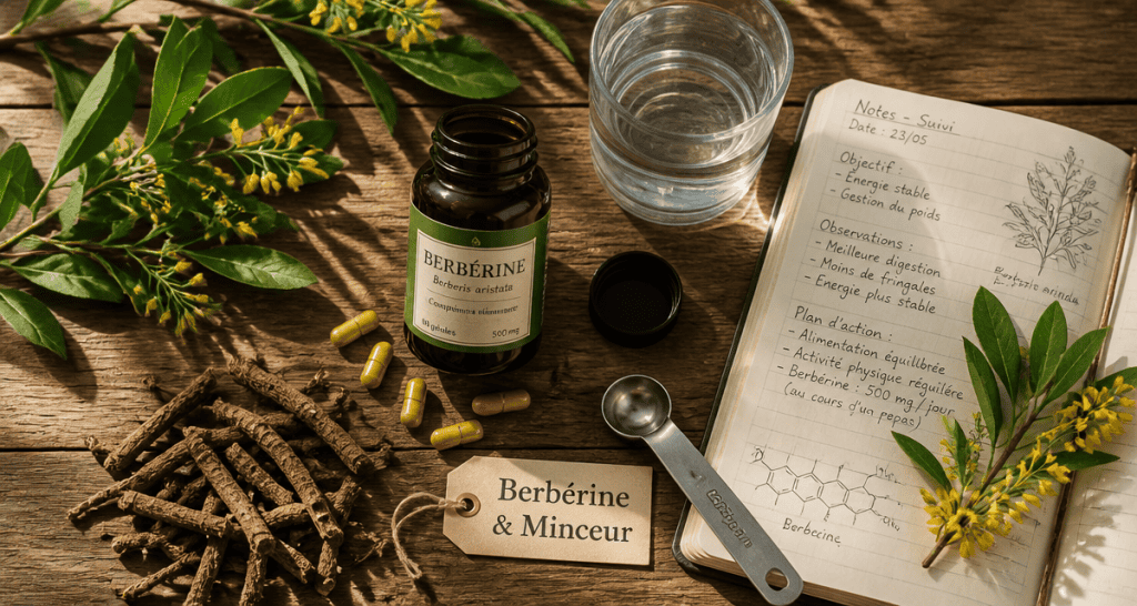 berberine perte de poids gélules racines notes