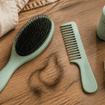 brosse magique sur plan de travail