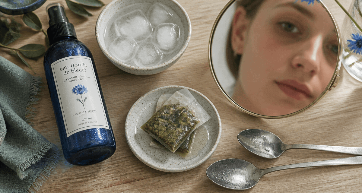 comment cacher ses cernes sans maquillage outils froid et massage