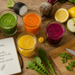 jus detox pour le foie verres ingrédients frais