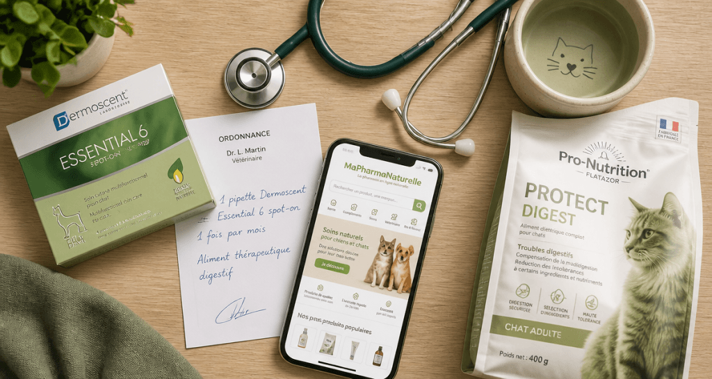 mapharmanaturelle avis image ordonnance vétérinaire