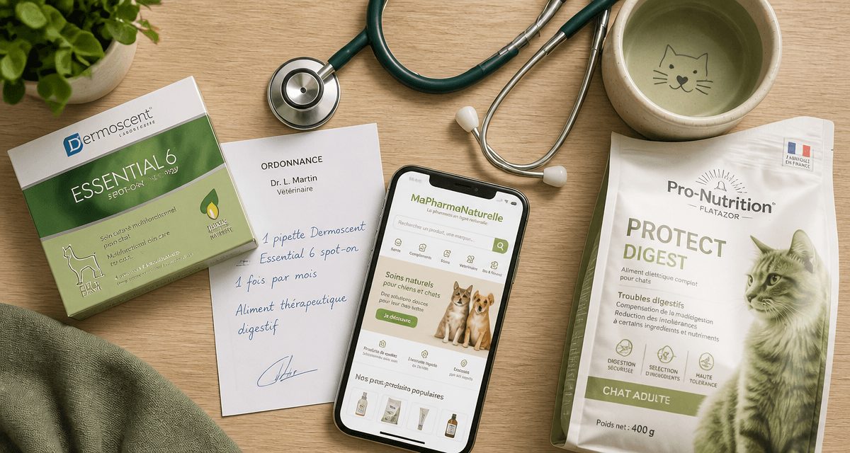 mapharmanaturelle avis image ordonnance vétérinaire