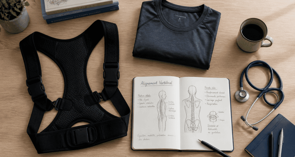 meilleur correcteur de posture accessoires sur bureau