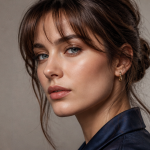 portrait femme nez gros profil harmonieux