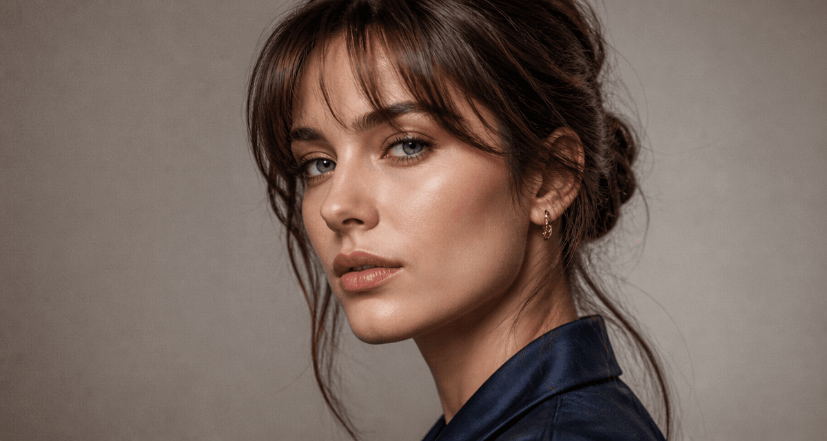 portrait femme nez gros profil harmonieux