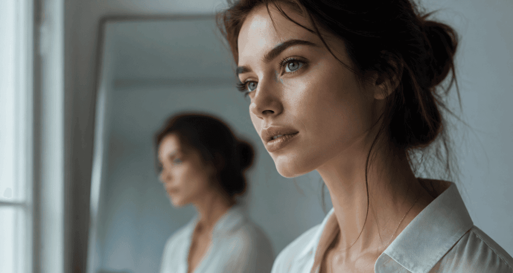 nez refait naturel portrait femme