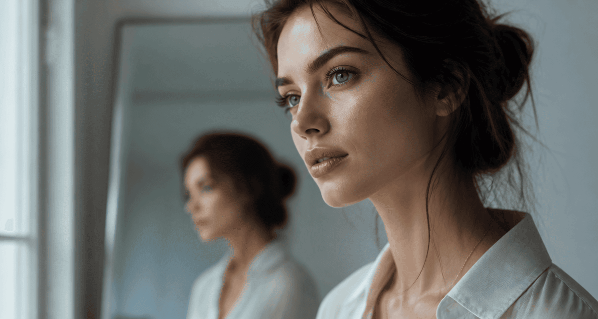 nez refait naturel portrait femme