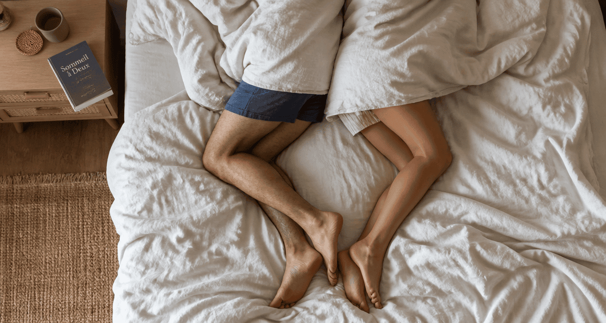 position couple amoureux dormir pieds enlacés dos à dos