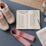programme squat femme accessoires sur tapis