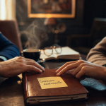 7 signes de connexion émotionnelle avec une personne, deux personnes se faisant face