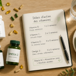 au bout de combien de temps les vitamines font effet table