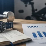 Brûler 1000 calories par jour : programme type, montre et carnet