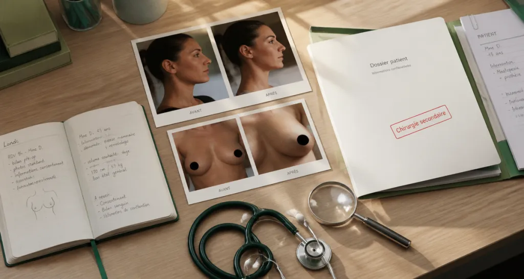 chirurgie avant apres raté photos bureau médical