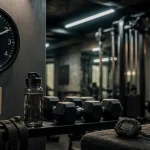 Durée séance musculation 45–75 min : horloge et chronomètre