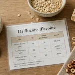 Index glycemique flocon avoine : flocons d’avoine