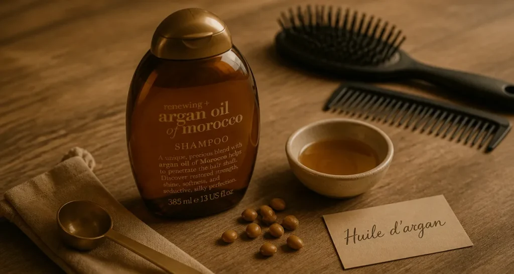 OGX shampoing avis huile d’argan efficacité réelle