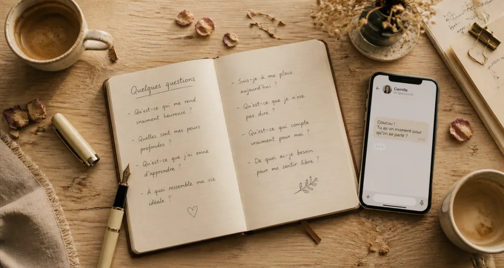 test est ce que je l'aime carnet questions café
