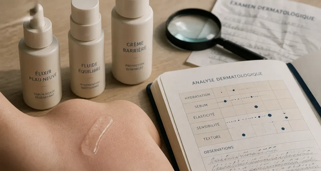 Typology avis dermatologue : sérum minimaliste sur peau