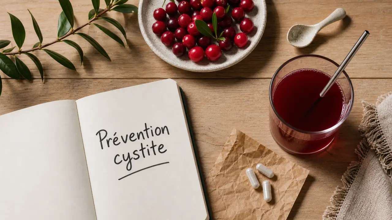 Jus de cranberry pour infection urinaire : prévenir la cystite
