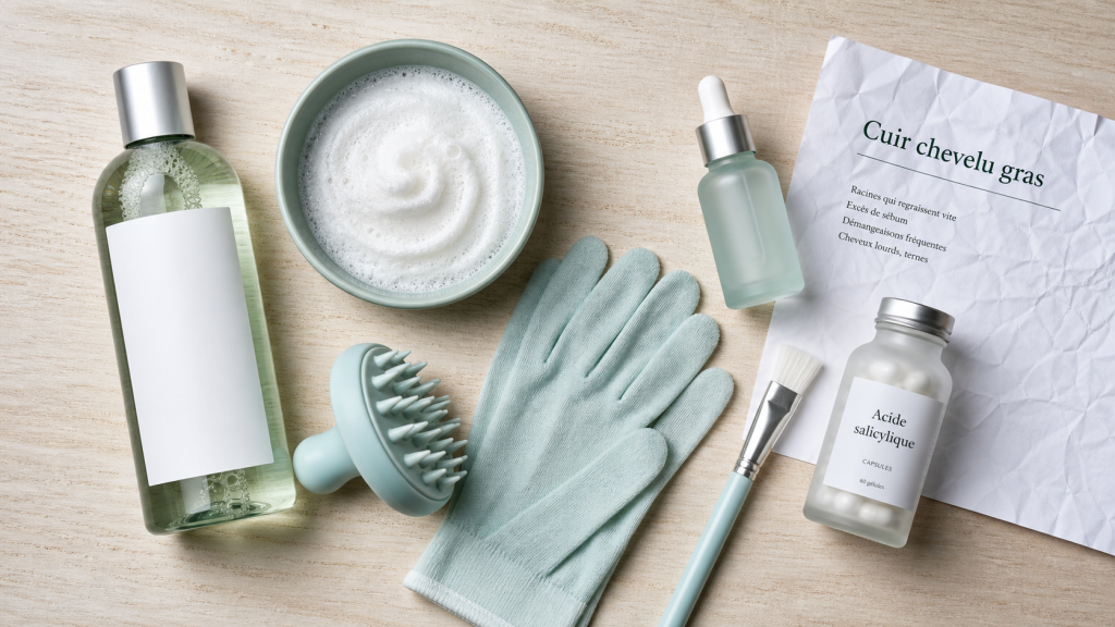 Meilleur shampoing pour cheveux gras : cuir chevelu gras