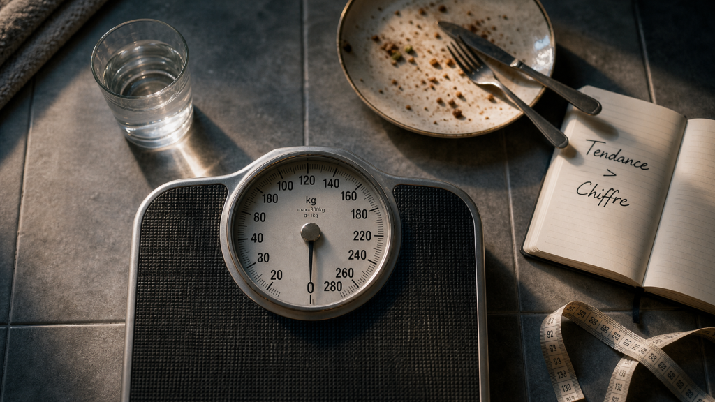 Se peser tous les jours : balance pour suivre la tendance