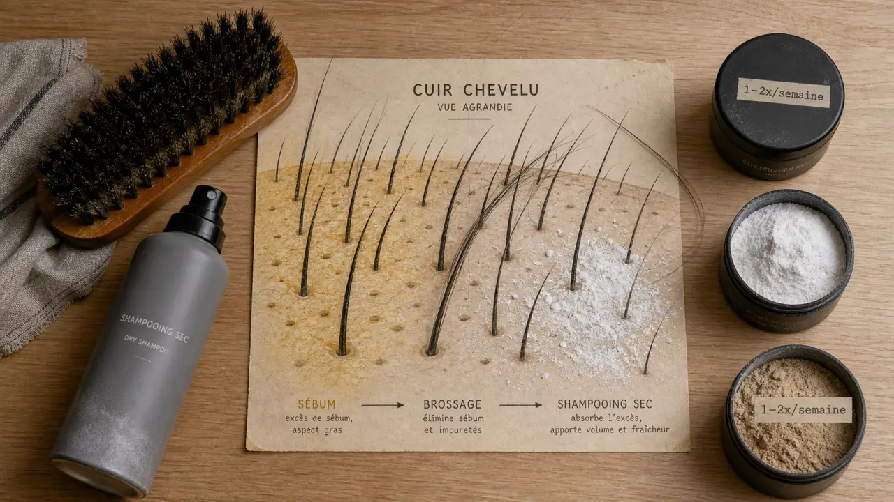 Shampoing sec : combien de fois par semaine ? fréquence idéale, cuir chevelu et application
