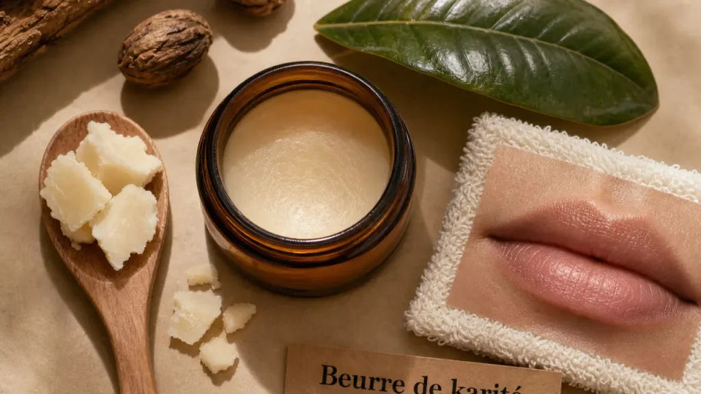Peau sèche, cheveux cassants, lèvres gercées : le mode d’emploi du beurre de karité à 30°C