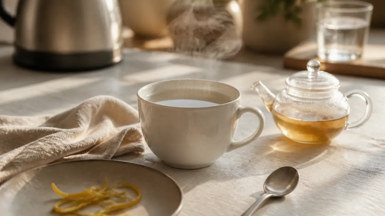Boire de l eau chaud le matin : tasse fumante pour digestion et transit