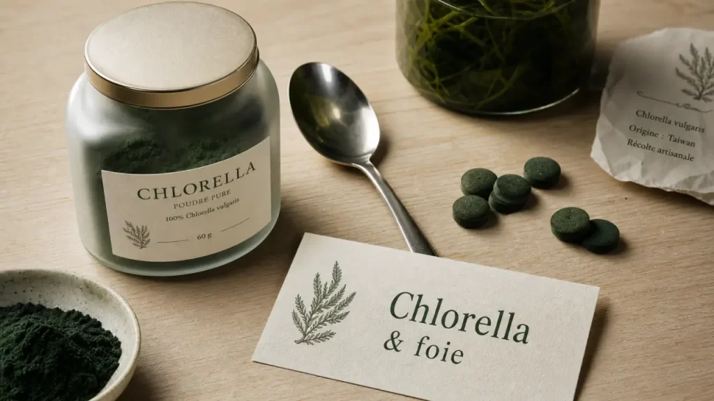 Chlorella et foie : le vrai danger vient surtout de la qualité du produit