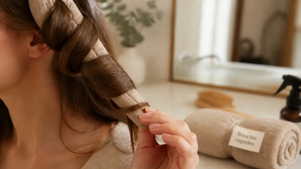 Boucler ses cheveux rapidement sans les abîmer : fer, headband, tresses, macarons ou pailles ?